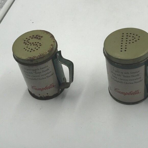 Vintage Chromium Plated Ekco USA Kitchen Utensil Lot Avocado Green Campbells S&P - Picture 12 of 12